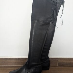 Black Over-the-Knee Women's Boots